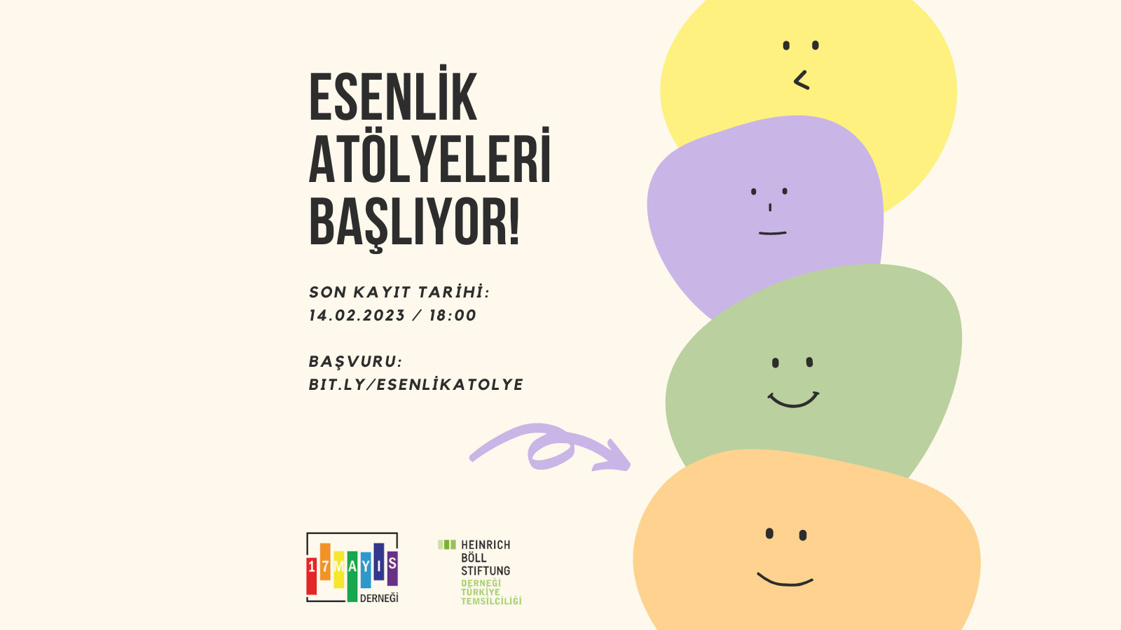17 Mayıs Derneği Esenlik Atölyeleri Başlıyor!  - 17 Mayıs