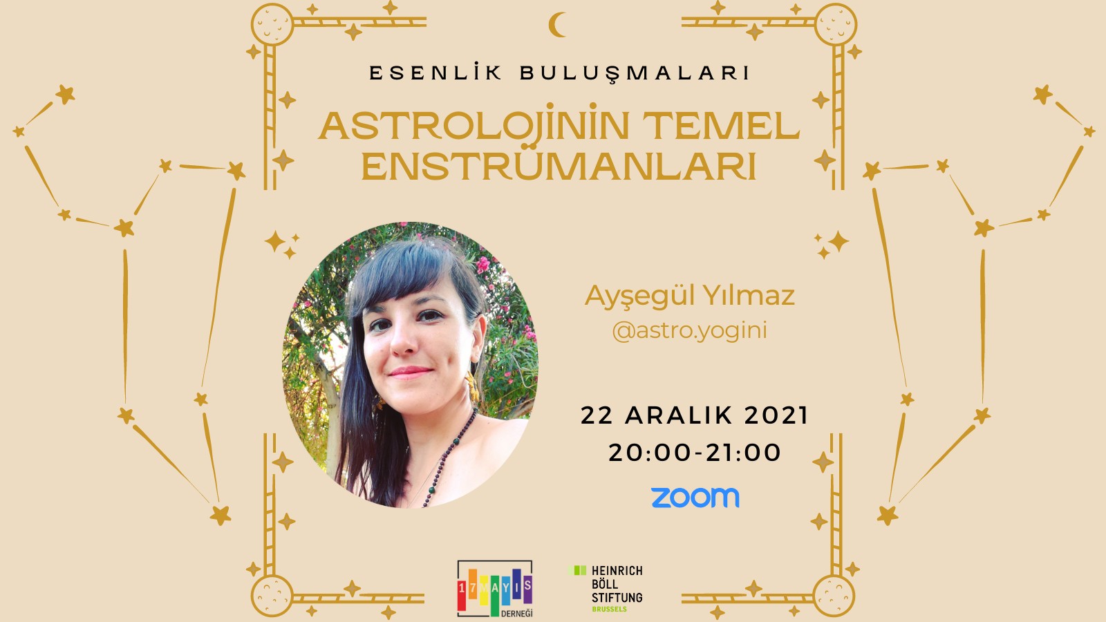 Esenlik Buluşmaları “Astrolojinin Temel Enstrümanları” ile Devam Ediyor! - 17 Mayıs