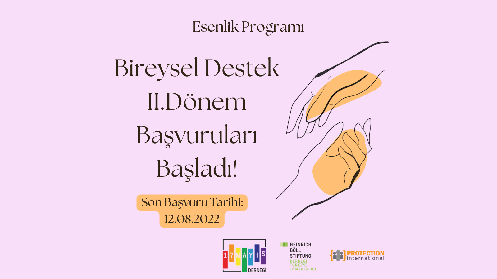 Esenlik Programı Kapsamında Bireysel Destek Başvuruları Başladı! - 17 Mayıs