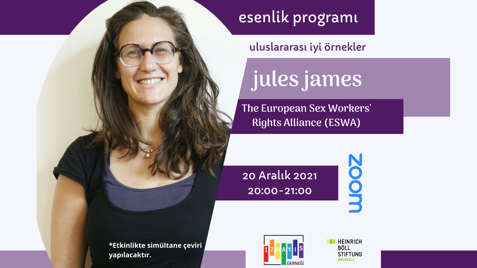 Esenlik Programı Sunar: Jules James ile Esenlik Alanında İyi Örnekler - 17 Mayıs