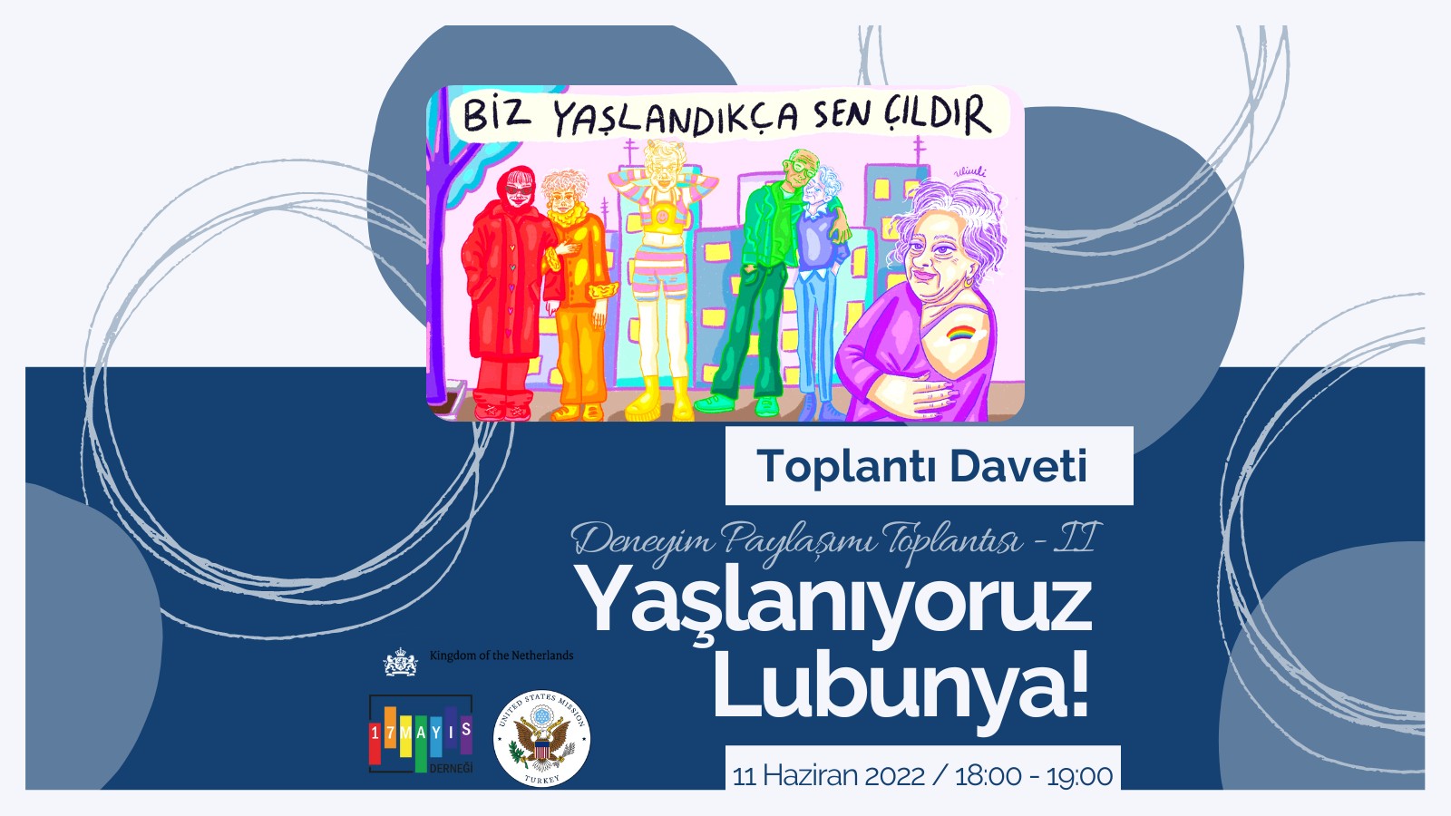 Toplantı Daveti: "Yaşlanıyoruz Lubunya! - II" - 17 Mayıs