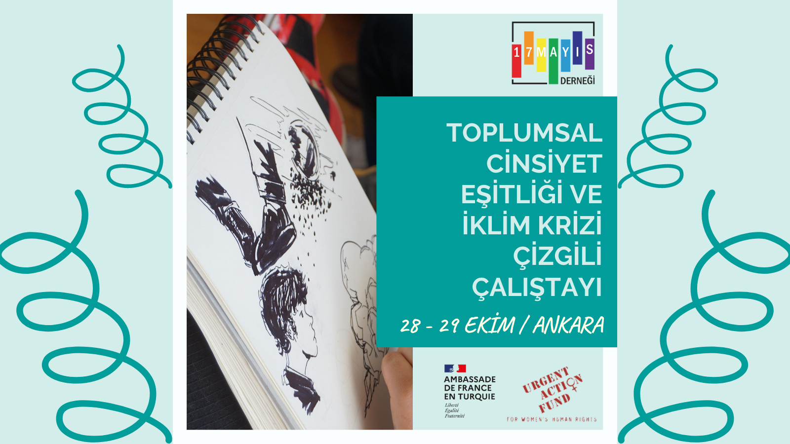 Toplumsal Cinsiyet Eşitliği ve İklim Krizi Çizgili Çalıştayı Ankara’daydı! - 17 Mayıs