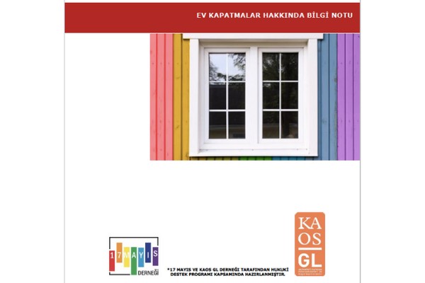 Ev Kapatmalar Hakkında Bilgi Notu - 17 Mayıs