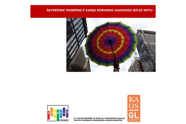 İşyerinde Mobbing’e Karşı Korunma Hakkında Bilgi Notu  - 17 Mayıs