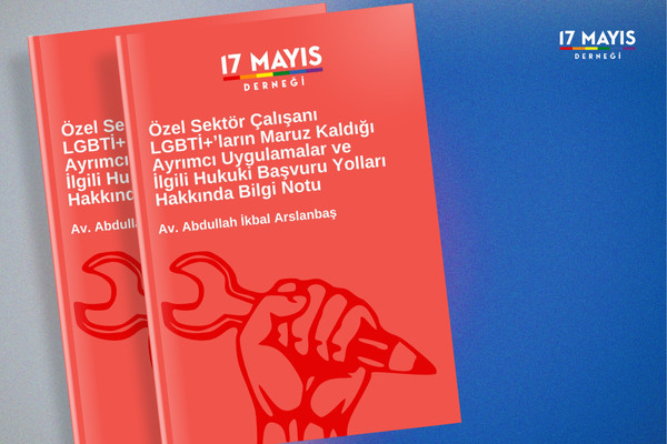 Özel Sektör Çalışanı LGBTİ+’ların  Maruz Kaldığı Ayrımcı Uygulamalar Hakkında Bilgi Notu - 17 Mayıs